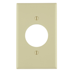 Leviton 80720-I Device Receptacle Wallplate Standard Size Ivory