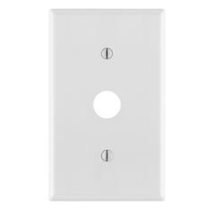 Leviton 88037 P730-W Standard 1-Gang Wallplate Replacement