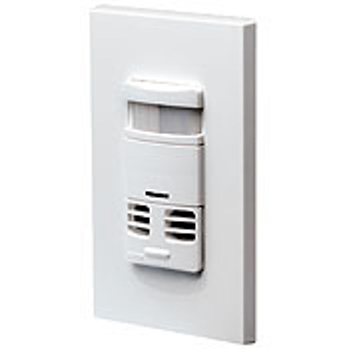 Leviton OSSMT-MDG Ultrasonic/Infrared, Dual-Relay Multi-Technology Wall Switch Sensor, 2400 sq-ft Major & 400 sq-ft Minor Motion Coverage