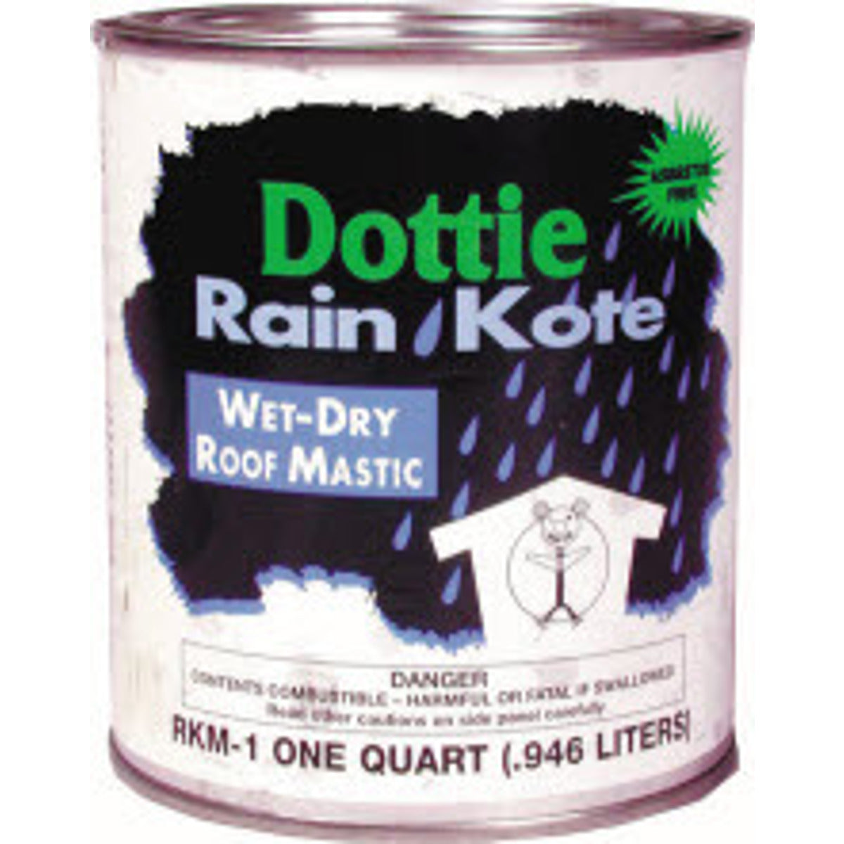 LH Dottie RKM4 Roof Mastic 1 gal Size Asbestos Free