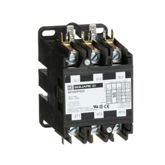 Square D 8910DPA53V06 440/480 VAC 50 Amp 3-Pole 3NO NEMA 1 Non-Reversing Definite Purpose Contactor