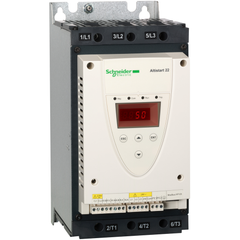 Schneider Electric ATS22D75S6U soft starter for asynchronous motors 75A (one each)