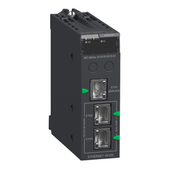 Schneider Electric BMENOC0301 network module, Modicon M580, Ethernet IP/Modbus TCP