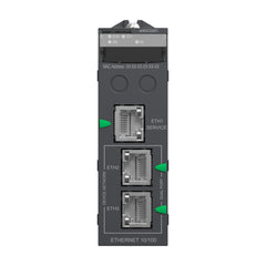 Schneider Electric BMENOC0301 network module, Modicon M580, Ethernet IP/Modbus TCP