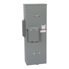 Square D EZM1600CB 120/240 VAC 600 Amp 1-Phase 3-Wire Overhead/Underground Feed Meter Center Circuit Breaker