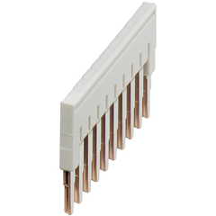 Schneider Electric NSYTRAL210GR SQD Terminal Blocks, L, Plug-in Bridge Jumper for 5.2mm Wide Blocks