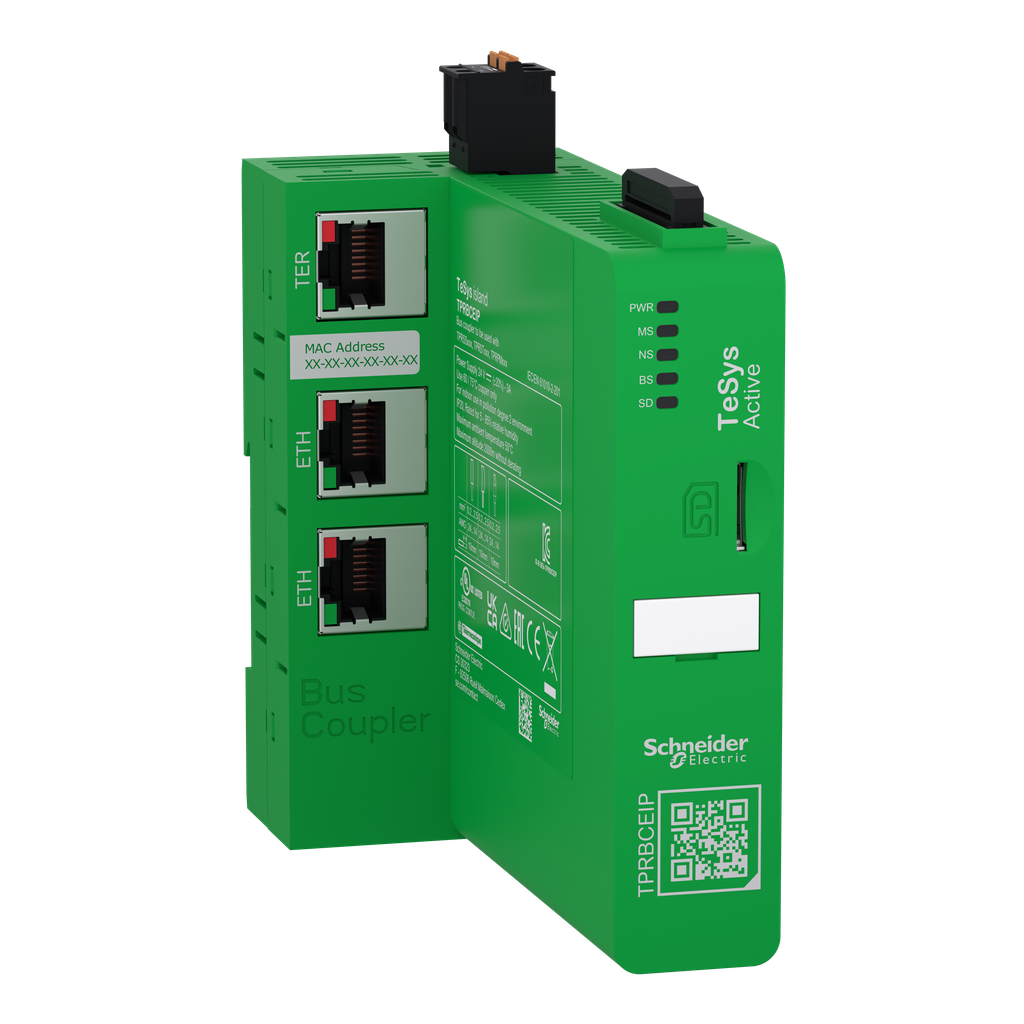 Schneider Electric TPRBCEIP Squared Bus Coupler TeSys 24VDC