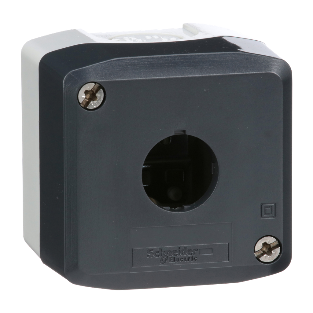 Schneider Electric XALD01H7 Square D 68 x 53 x 68 mm 600 Volt 10 Amp Polycarbonate Push Button Enclosure