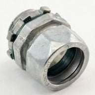 Bridgeport Fittings 253-RTI2 EMT Conduit Connector Compression 1-1/4 RainTight Connector