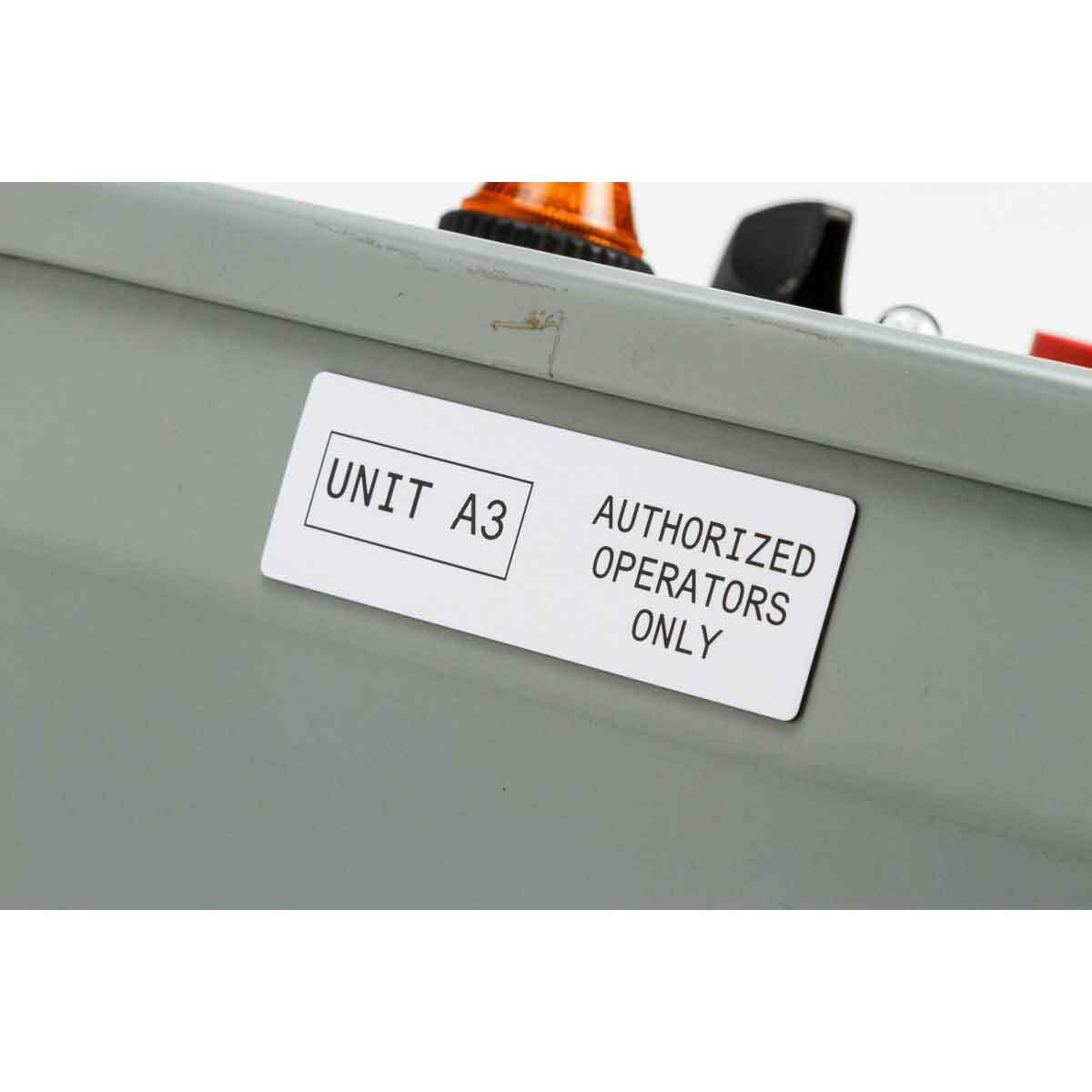 Brady B30EP-176-593-WT Label Polyester 1in x 3in WT 300/RL