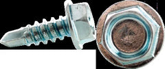 CULLY 79224J Tek Screws Hex Washer Head Zinc Plated 12-14 x 1-1/2