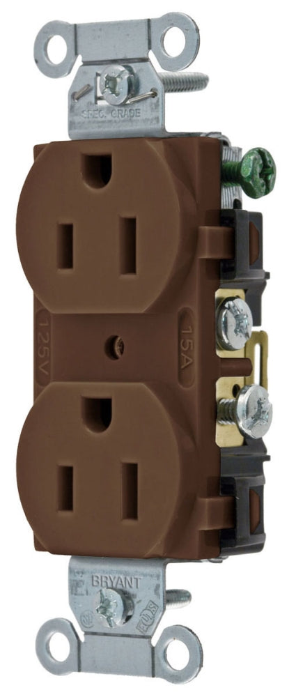 Bryant CRS15 Straight Blade Receptacle 15A 125V