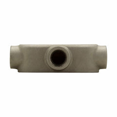 Eaton T69 Conduit Outlet Body, 2 In Hub, Copper-Free Aluminum, T Shape