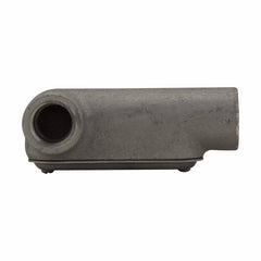 Eaton LL27CG Eaton Crouse-Hinds Series Condulet Form 7 SnapPack Conduit Outlet Body, Gasket and Cover, Feraloy Iron Alloy, LL Shape, 3/4