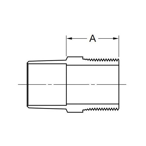 EPC 10030316 104-R Solder Reducing Male Adapter 1/2 x 3/4 in C x MNPT