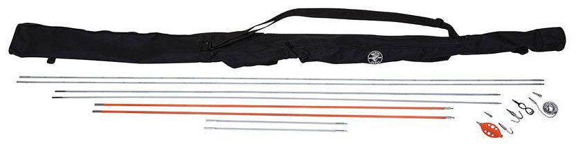 Klein 56400 Splinter Guard Fish and Glow Rod Kit with Bag 33-Foot