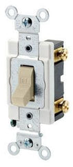 Leviton CSB1-15I Toggle Switch Grounding 120/277 Volt 15 Amp