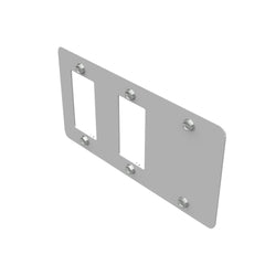 Milbank K5920-11GR Receptacle Face Plate Millennium 520 520 Blank