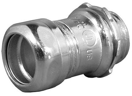 O-Z/Gedney 7250ST EMT Conduit Connector Power 2-1/2 Steel Insulated Compression Connector