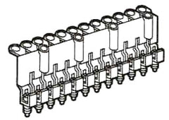 Pass & Seymour 39412 Terminal Block Equipotential Bridging Bar 8AWG (12 Pole)