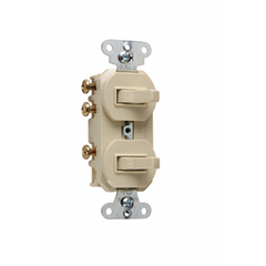 Pass & Seymour 696 Combination Switch 15 Amps 120/277 Volts