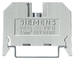 Siemens 8WA1011-1DF11 2.5 mm 600 Volt 20 Amp 22 to 12 AWG 1-Terminal Beige Through Type Terminal Block