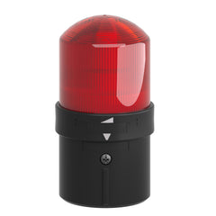 Schneider Electric XVBL34 Square D 70 mm 250 VAC/VDC 30 mA 10 W Red Polycarbonate Steady LED Illuminated Beacon