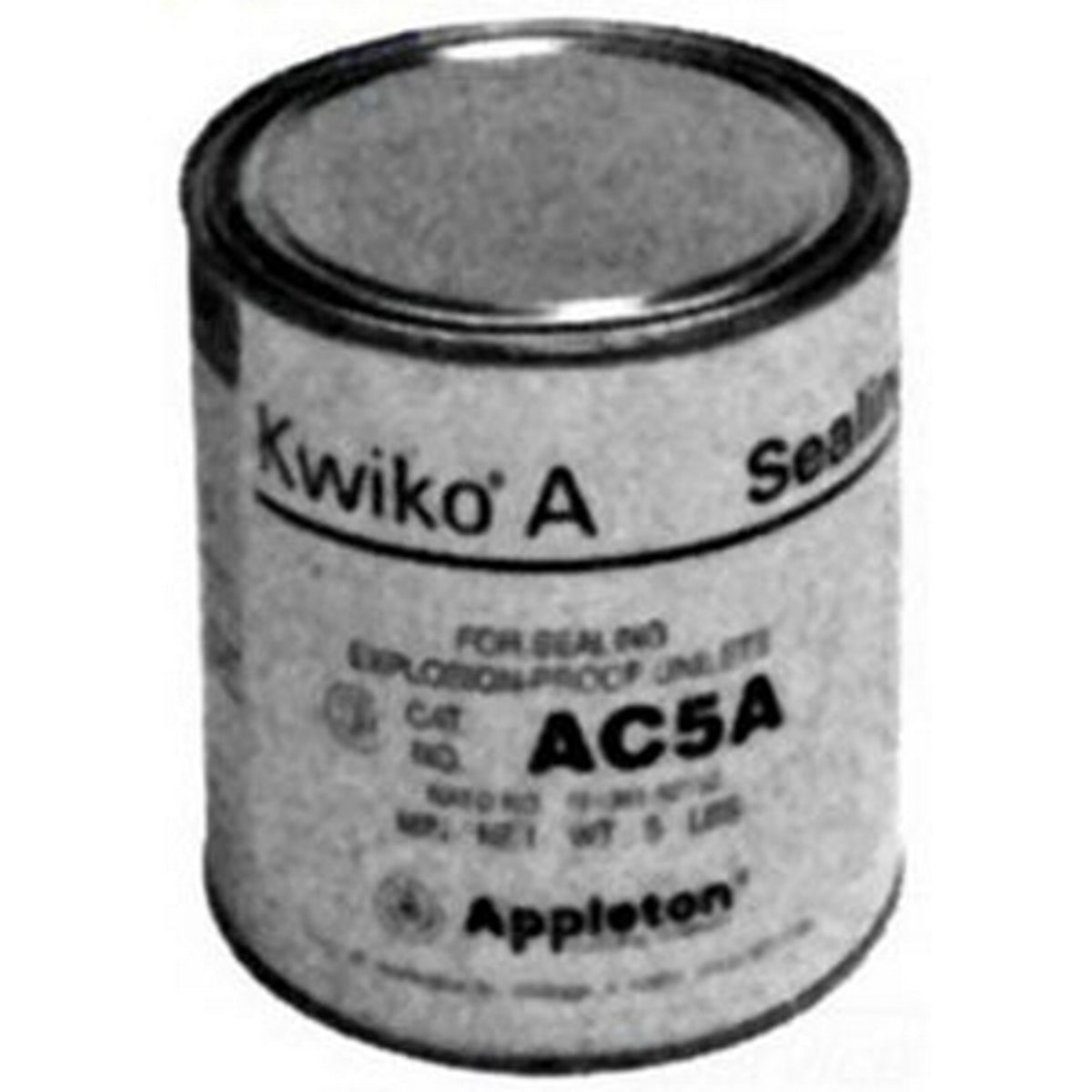 Appleton AC5A Kwiko A Sealing Cement 80 OZ