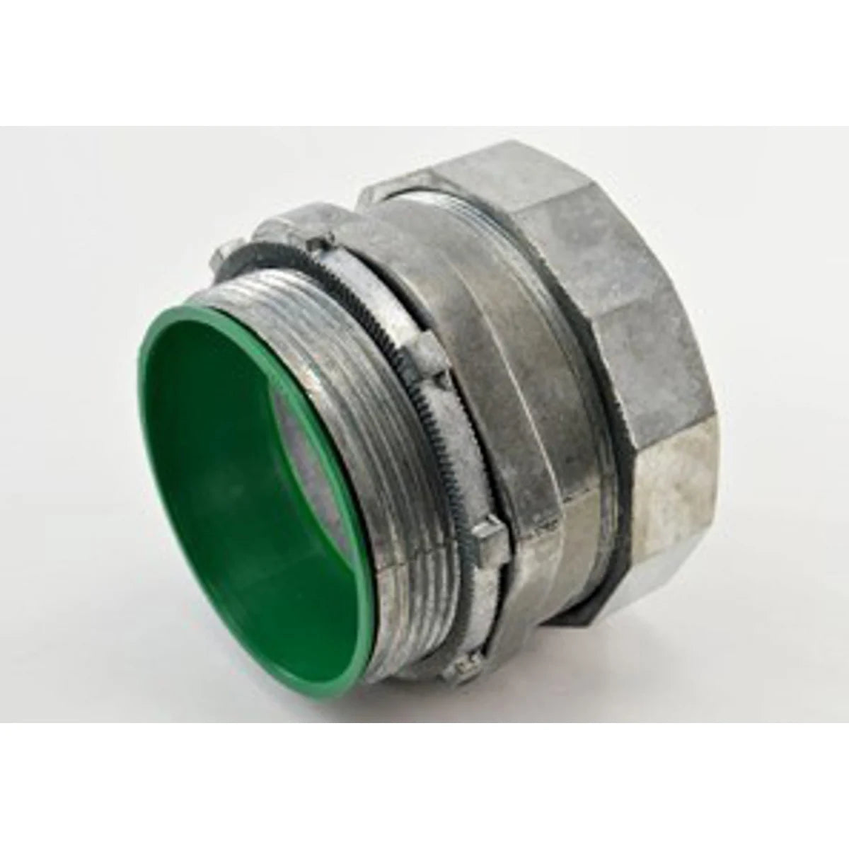 Bridgeport 257-DCI2 Connector, Compression, Zinc Die Cast, 105 Degree C Insulated Throat, Size 3 Inch