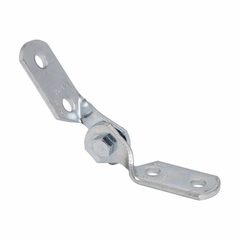 B-Line B335ZN Adjustable Channel Hinge 4 Hole Zinc Plated