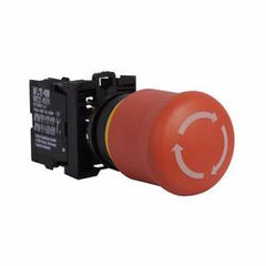 Eaton M22-PVT-K12-P 22.5 mm Emergency Stop 1NO 2NC