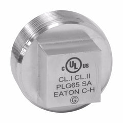 Eaton PLG55 Conduit Plug, Rigid/IMC, Steel, 1-1/2 in