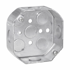 Crouse-Hinds TP274 4 x 1-1/2 Steel Octagon Outlet Box