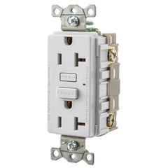 Hubbell Wiring GF20W Gfci Receptacle 20A Standard