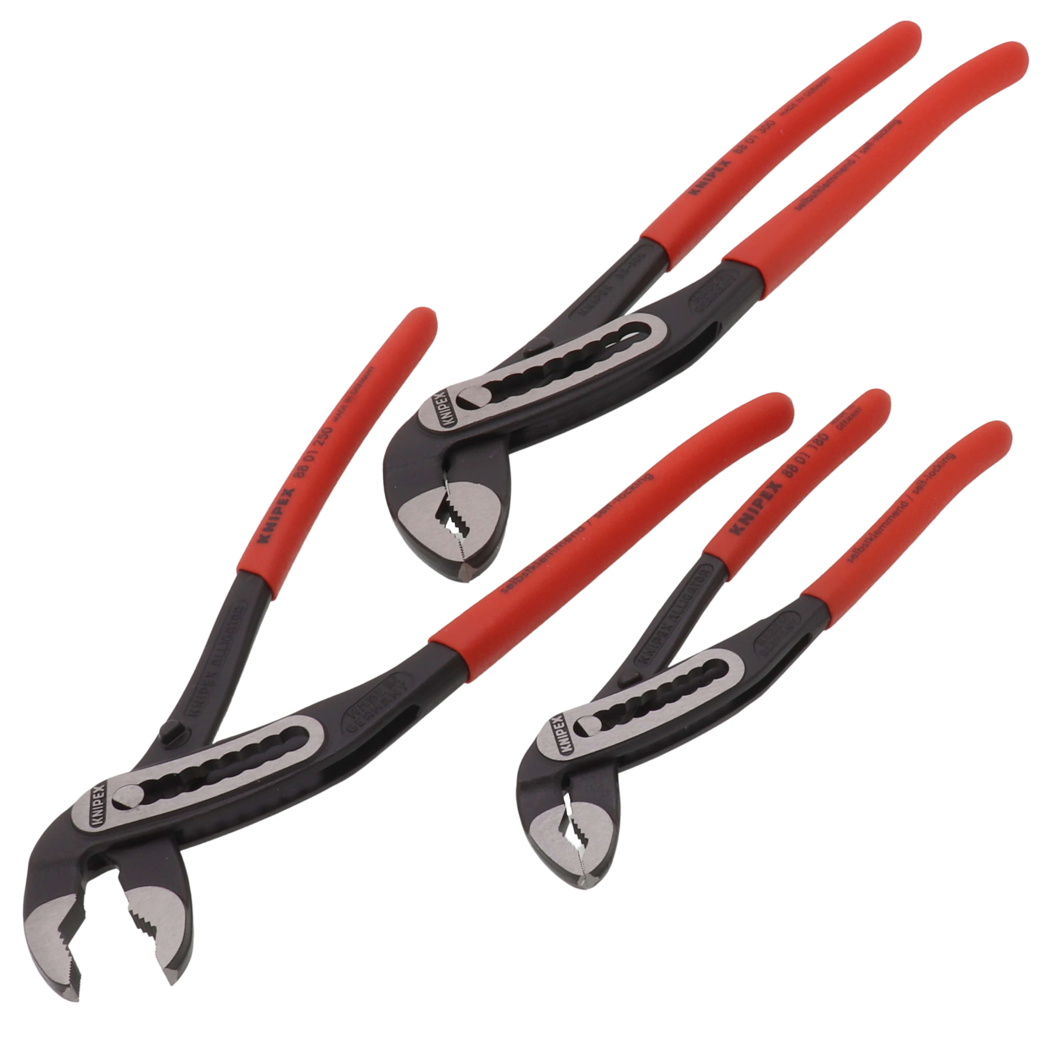 Knipex 002007US1 3PC ALGTR PLR SET 7-1/4 in 10 in 12 in