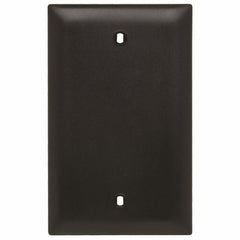 Legrand TP13-BK Trademaster Wall Plate 1gang 1 Blank Box Mount Black