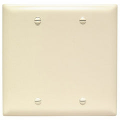 Legrand TP23-LA Trademaster Plate 2gang Blank Box Mount Light Almond