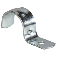 LH Dottie MHW75 One Hole Strap Steel Material Zinc Plated Finish Surface Mounting 14 GA Thickness