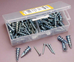 L.H. Dottie WDK8 Wall Driller Kit - Phillips/Slotted Screws - Zinc Anchors (50/Box)