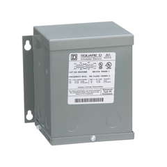 Square D 500SV46B 0.5 KVA 120 x 240 VAC Primary 16/32 VAC Secondary Dry Type Buck and Boost Transformer