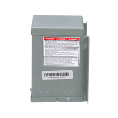 Square D 500SV46B 0.5 KVA 120 x 240 VAC Primary 16/32 VAC Secondary Dry Type Buck and Boost Transformer