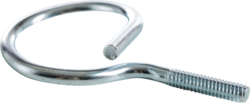 Minerallac 648R 2 Inch Diameter Zinc Plated Steel Beam Clamp Bridle Ring