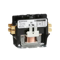 Square D 8910DP32V02 110/120 VAC 30 Amp 2-Pole 2NO NEMA 1 Non-Reversing Definite Purpose Contactor