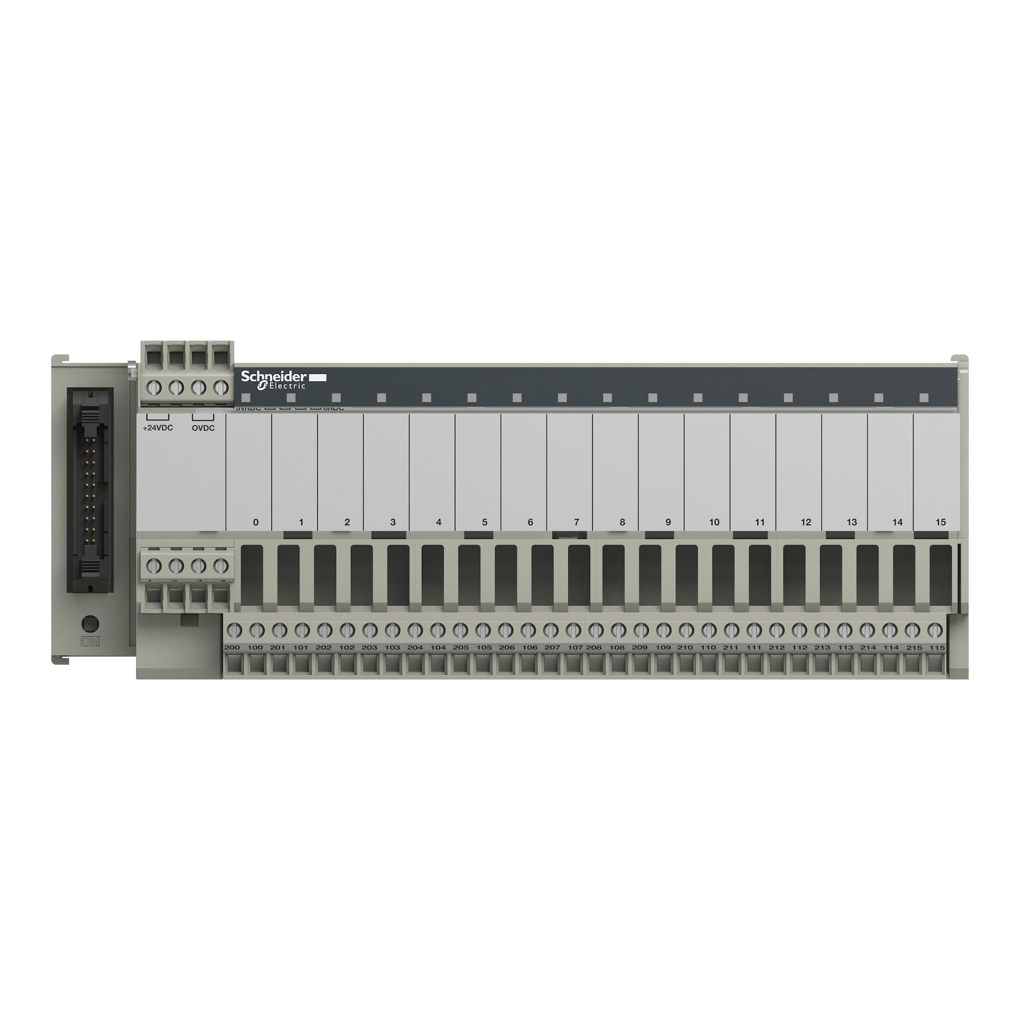 Schneider Electric ABE7S16E2F0 Square D 16-Channel Screw Terminal Input Sub Base Replacement MPN