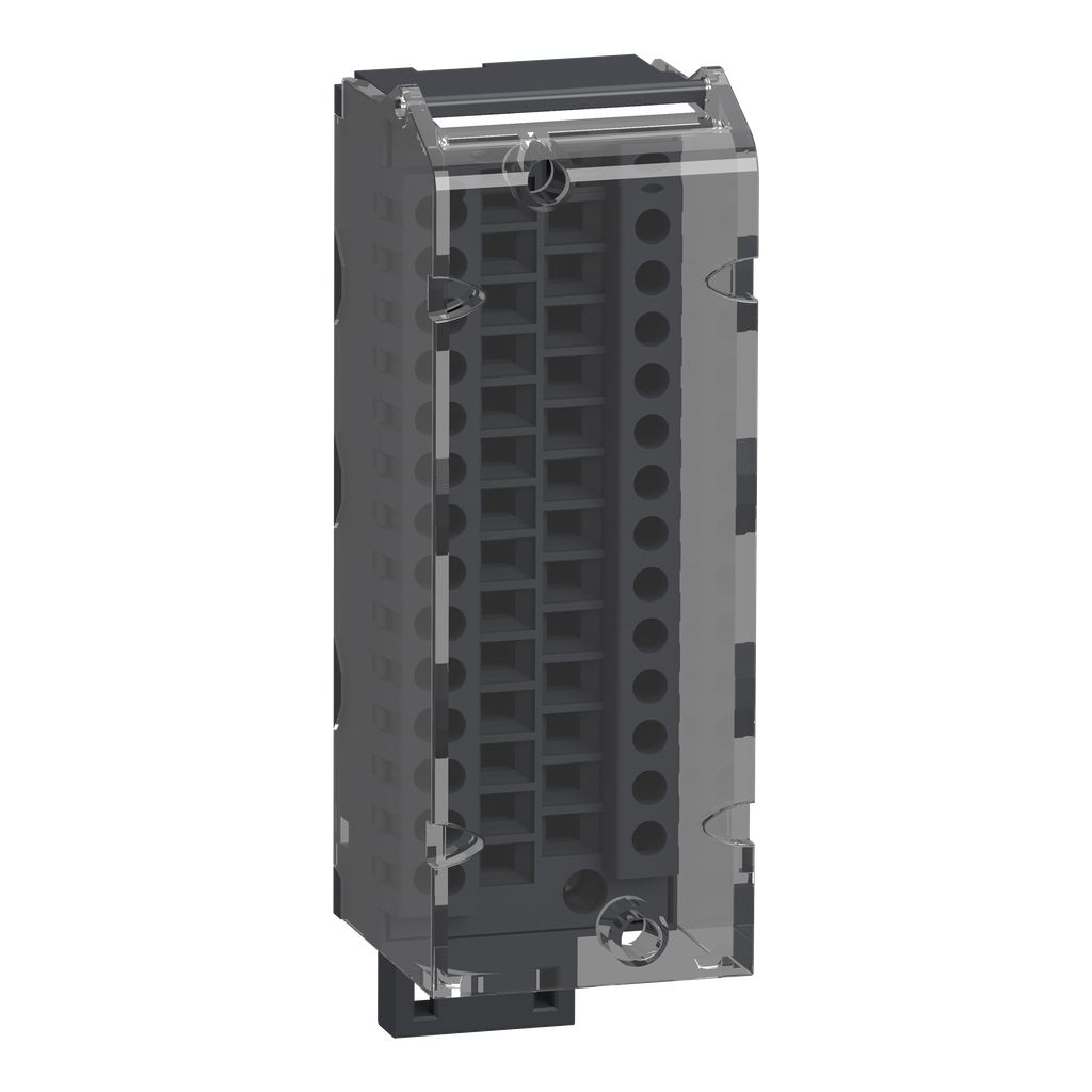 Schneider Electric BMXFTB2800 SQUARED terminal block, Power, 28-pin removable caged