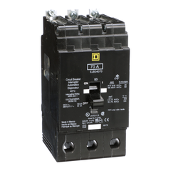 Square D EJB34070 3-Pole 70 Amp 480Y/277 Volt Thermal Magnetic Miniature Circuit Breaker