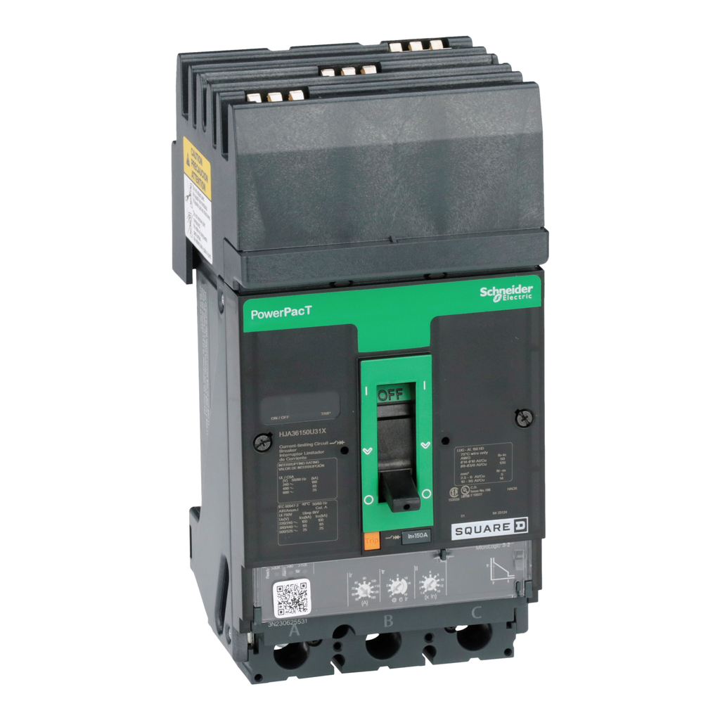 Square D HJA36150U31X Molded Case Circuit Breaker