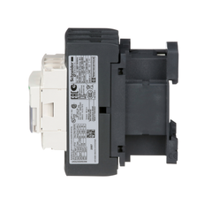 Schneider Electric LC1D25B7 Square D 600 VAC 25 Amp 3-Pole 1NO 1NC Screw Terminal Full Voltage Non-Reversing IEC Contactor