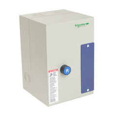 Schneider Electric LE1D183A62OG70 IEC Starter, TeSys LE1, Full Voltage Non-Reversing, Unfused, 18A, 5HP at 460VAC, 120VAC 50/60Hz Coil, NEMA 1