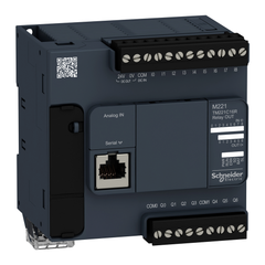 Schneider Electric TM221C16R logic controller, Mod, 100240V AC